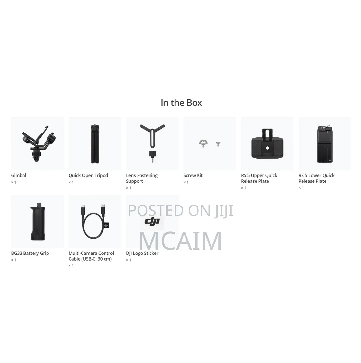 Dji Rs5 Gimbal + Free Bag