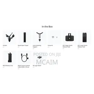 Dji Rs5 Gimbal + Free Bag