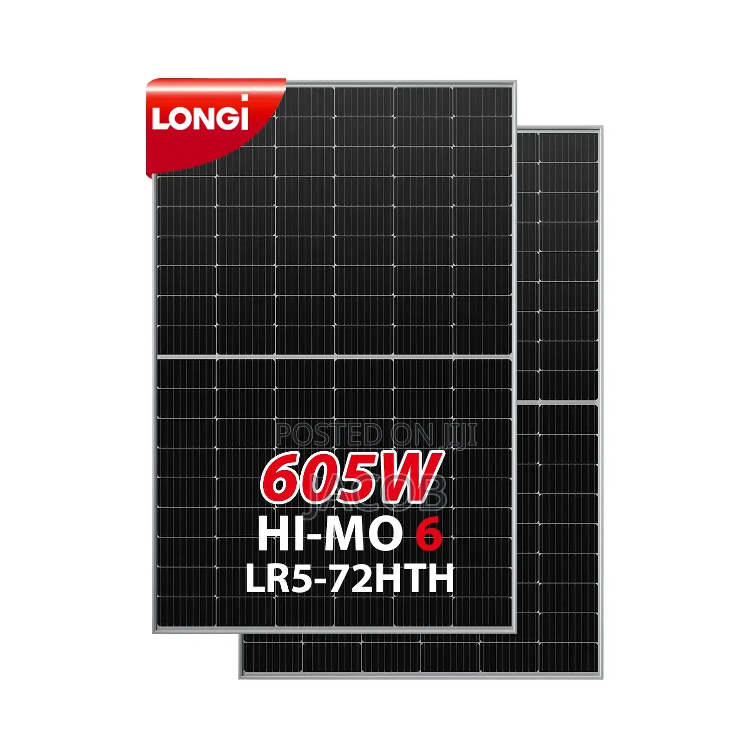 605w Bi-Facial Solar Panel