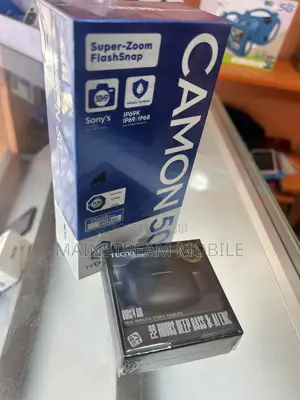 New Tecno Camon 50 256 GB Black