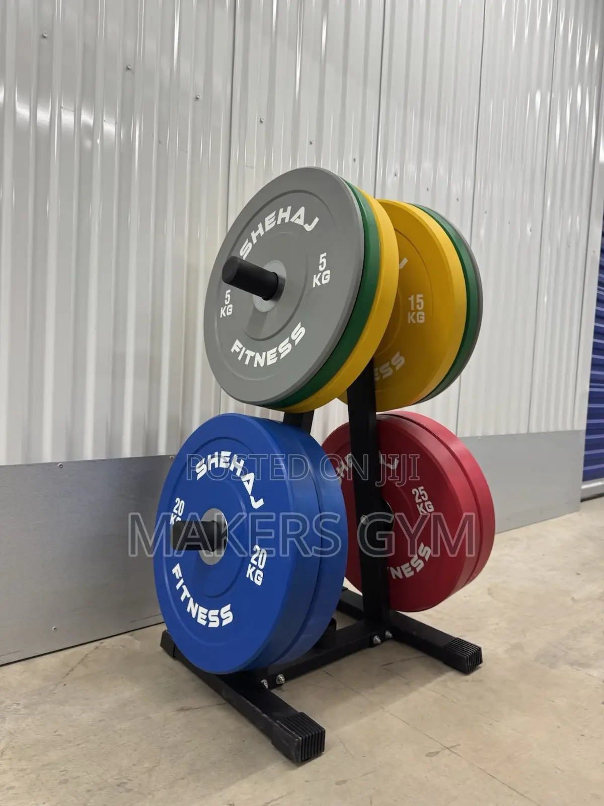 Olympic Plate Rack( Only)Black