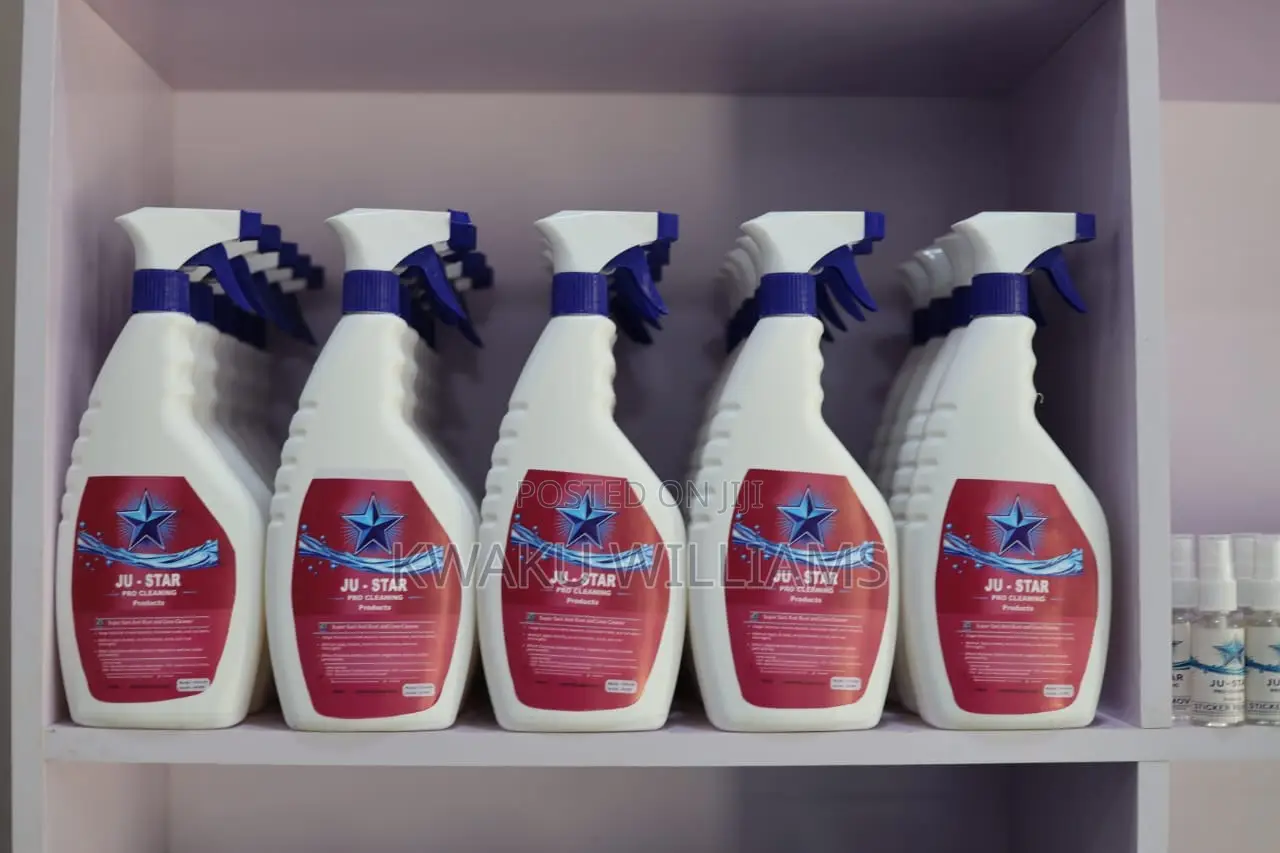 Ju-Star Antibacterial, Anti Rust, Special Drain, Special Degreaser Etc