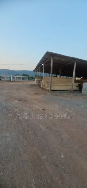 Tittled 14 Plots Block Factory on Dodowa Main Road