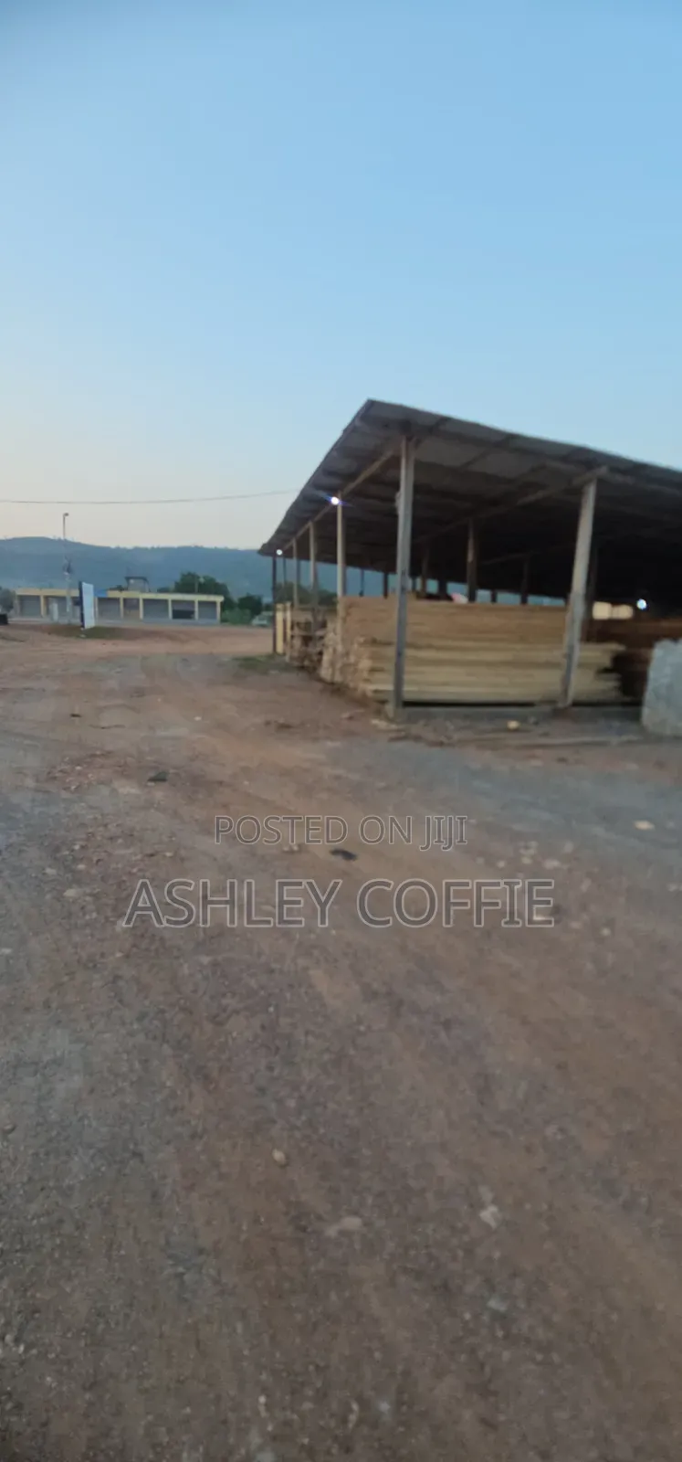 Tittled 14 Plots Block Factory on Dodowa Main Road