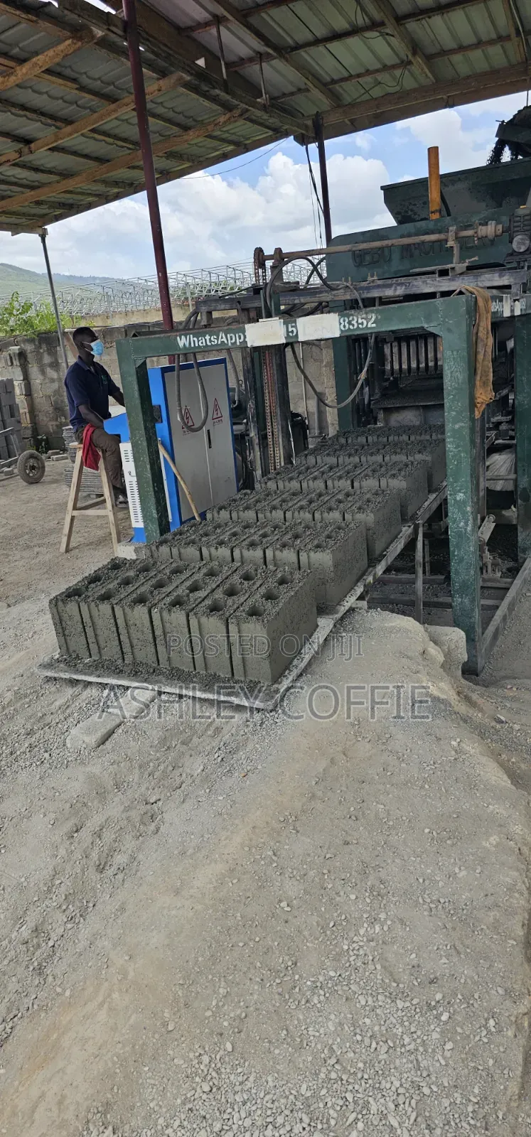 Tittled 14 Plots Block Factory on Dodowa Main Road