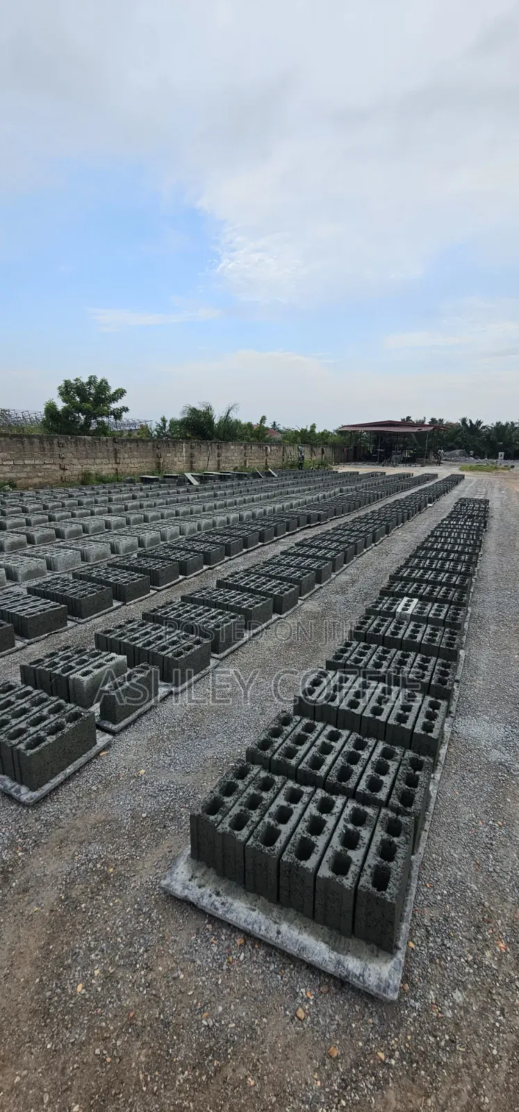 Tittled 14 Plots Block Factory on Dodowa Main Road