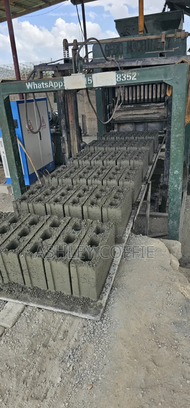 Tittled 14 Plots Block Factory on Dodowa Main Road