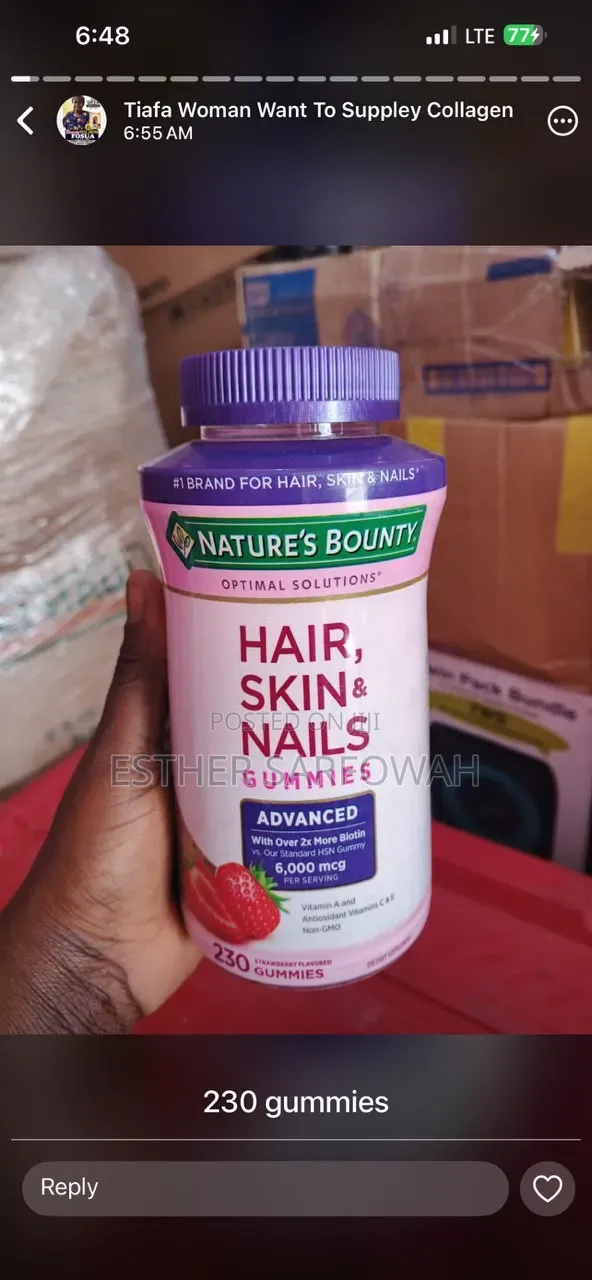 Hair Skin and Nails Gummies