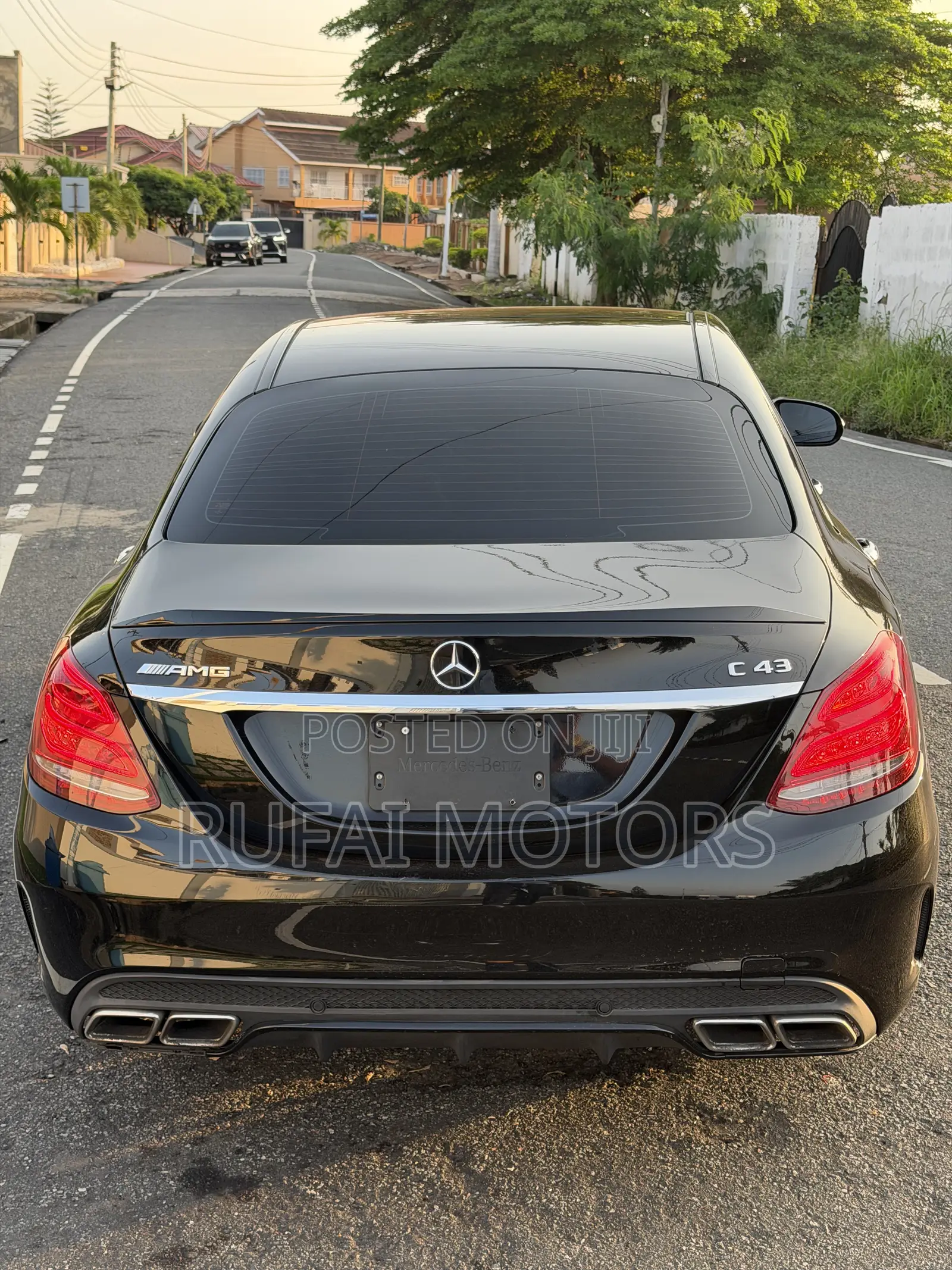 Mercedes-Benz C43 4Matic Sedan AWD (3.0L V6 9AM) 2017 Black