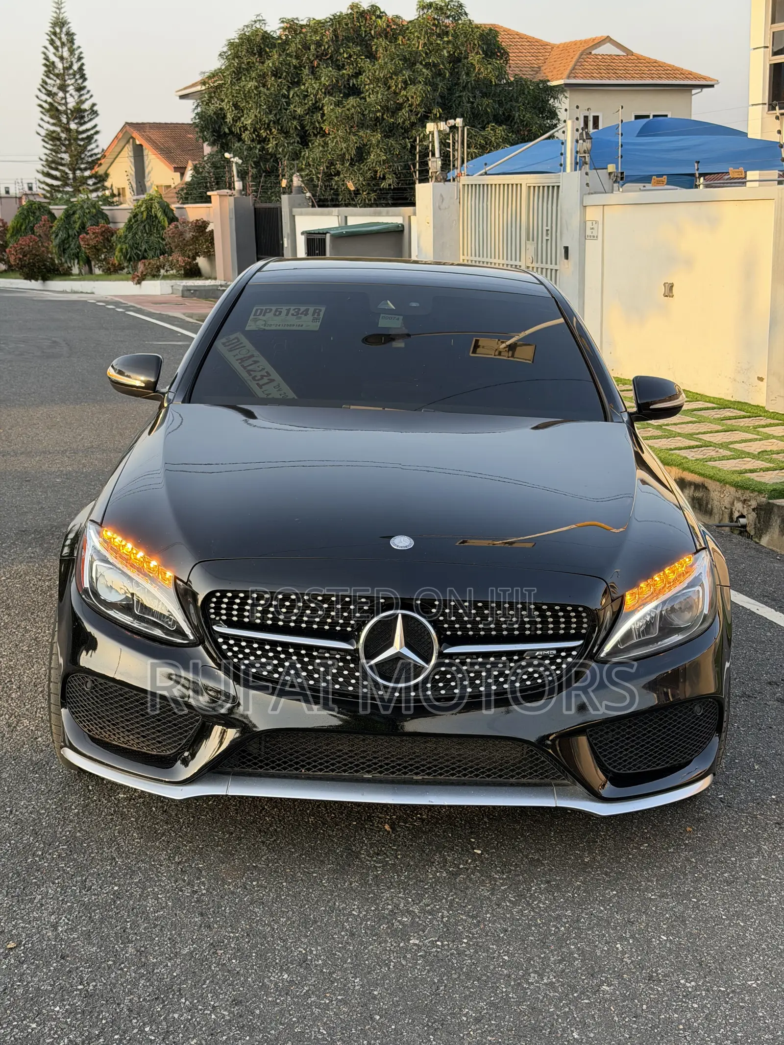 Mercedes-Benz C43 4Matic Sedan AWD (3.0L V6 9AM) 2017 Black