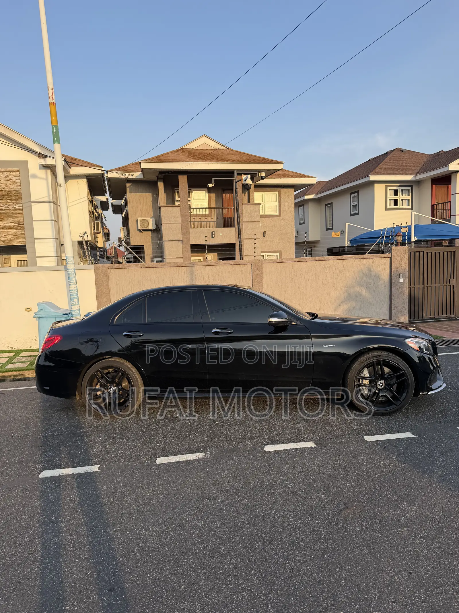 Mercedes-Benz C43 4Matic Sedan AWD (3.0L V6 9AM) 2017 Black