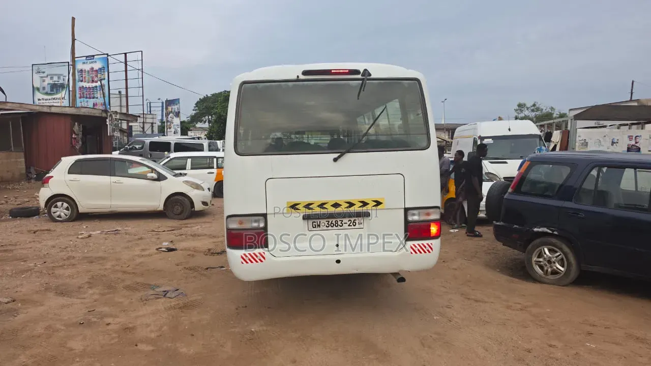 Toyota Coaster 2010 White