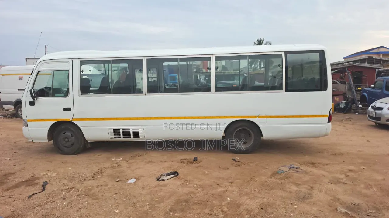 Toyota Coaster 2010 White