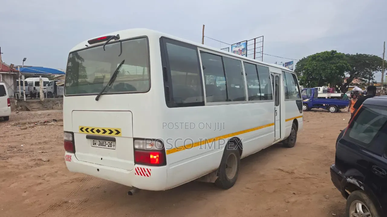 Toyota Coaster 2010 White