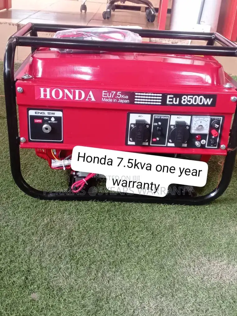Honda 7.5kva Generator – Powerful Fuel Efficient Backup Power 7.5kva