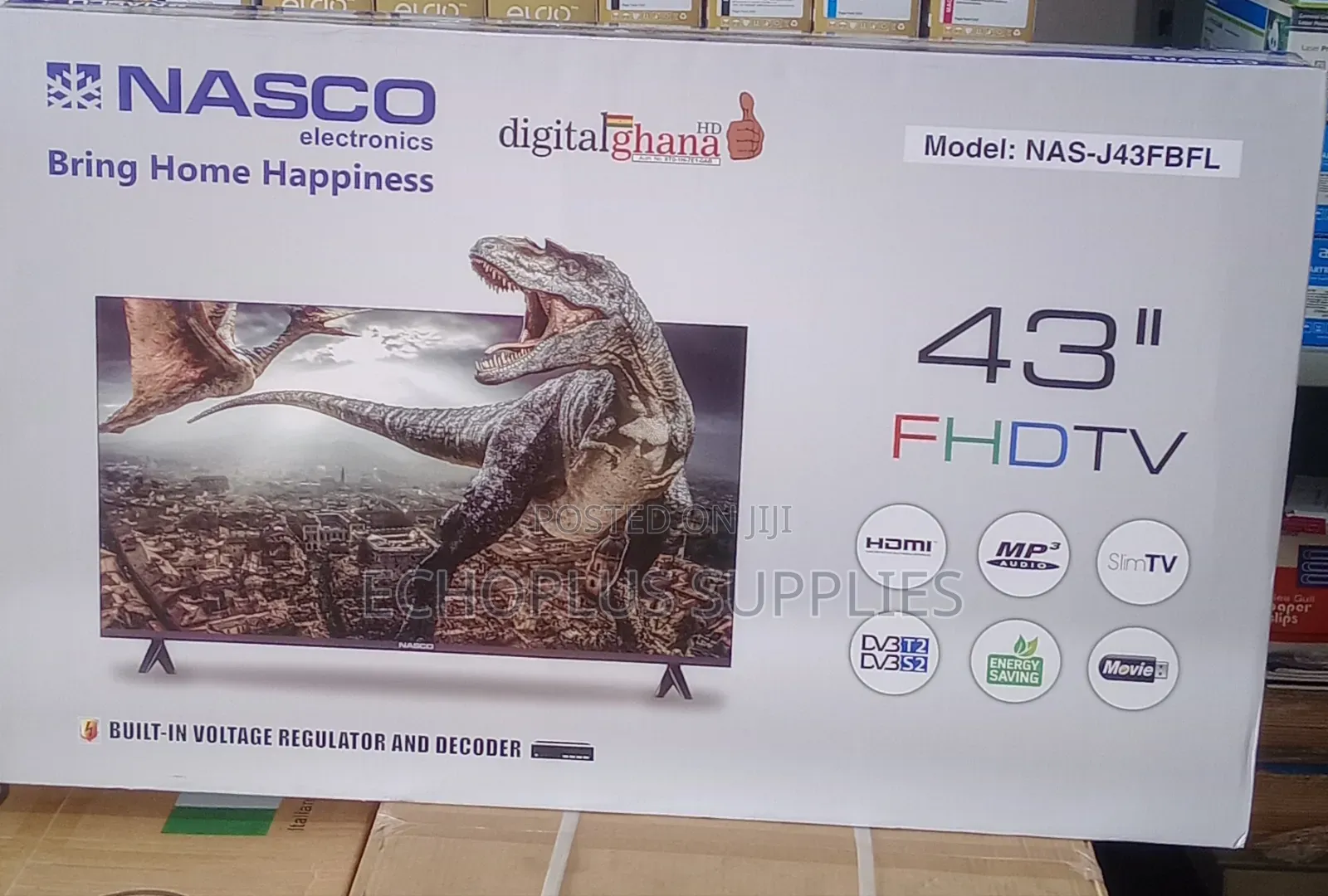 Nasco 43" Tv/Satellite