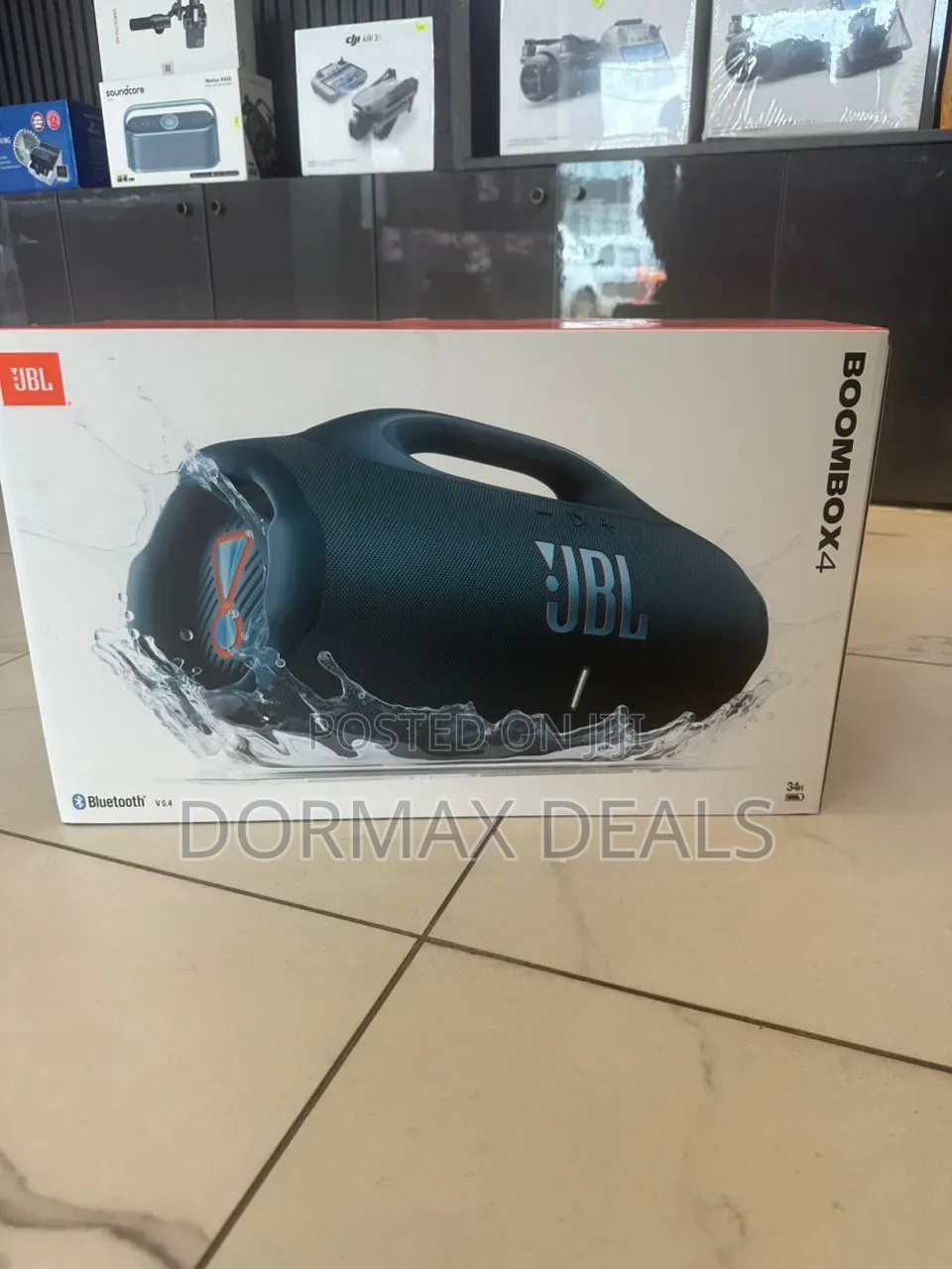 JBL Boombox 4 Wireless Bluetooth Speaker