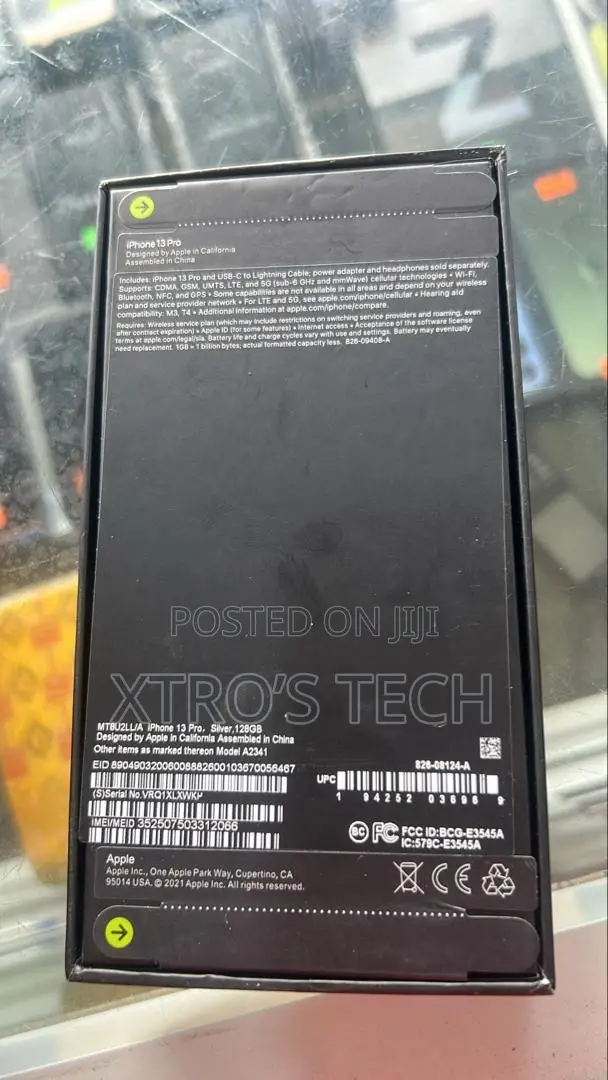 New Apple iPhone 13 Pro 128 GB Silver
