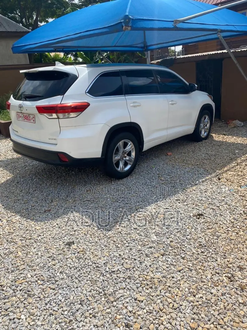 Toyota Highlander Limited V6 4x4 (3.5L 6cyl 6A) 2016 White