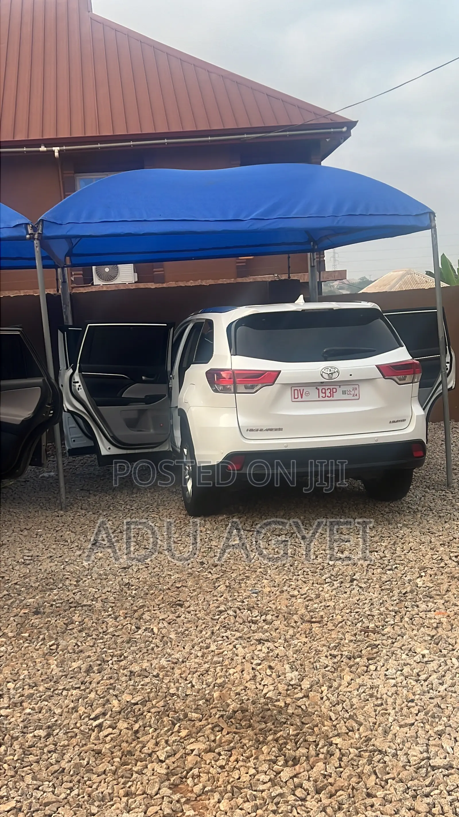 Toyota Highlander Limited V6 4x4 (3.5L 6cyl 6A) 2016 White