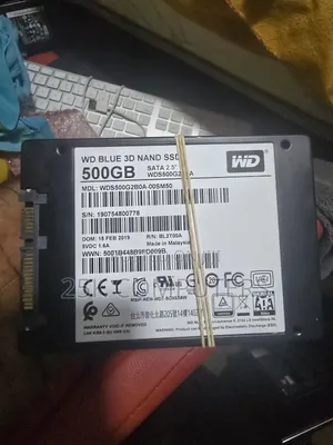 Wd 500gb SSD 3d Nand