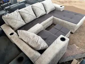Royal Comfort Six Seater L Shape With Foot Rest