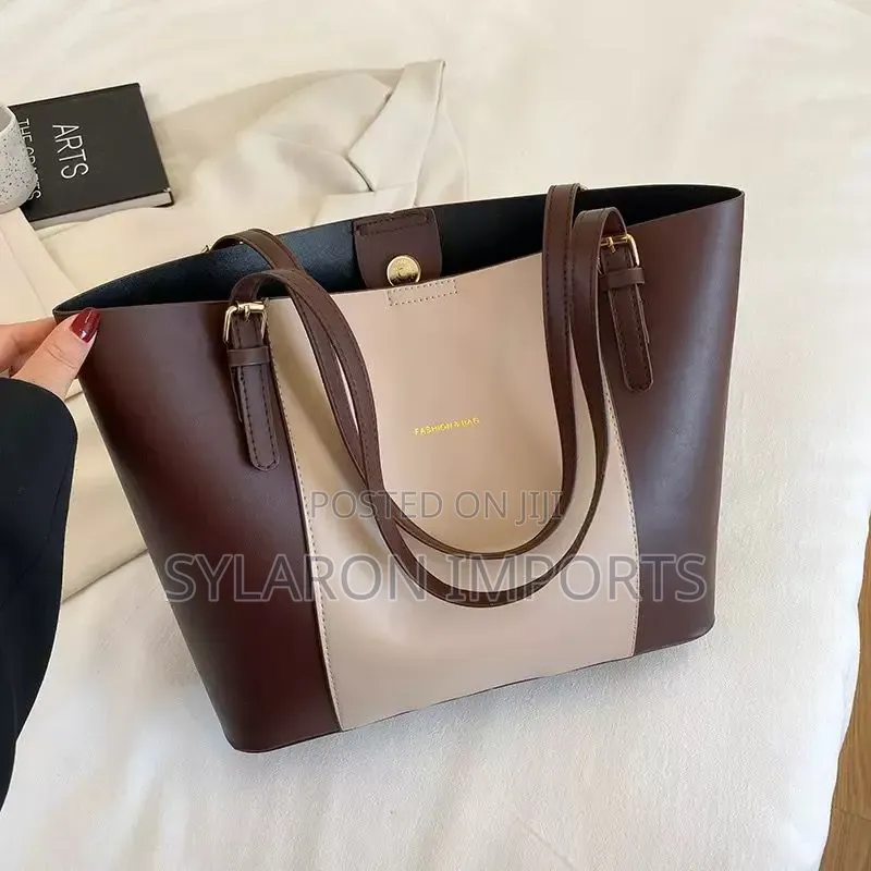Women's Two-Tone Tote Bag