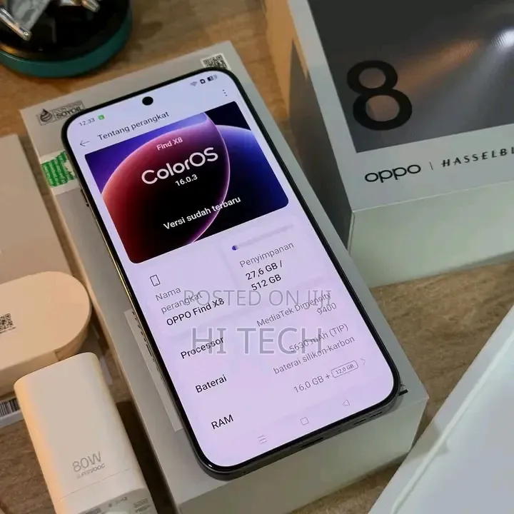 New Oppo Find X8 512 GB Black