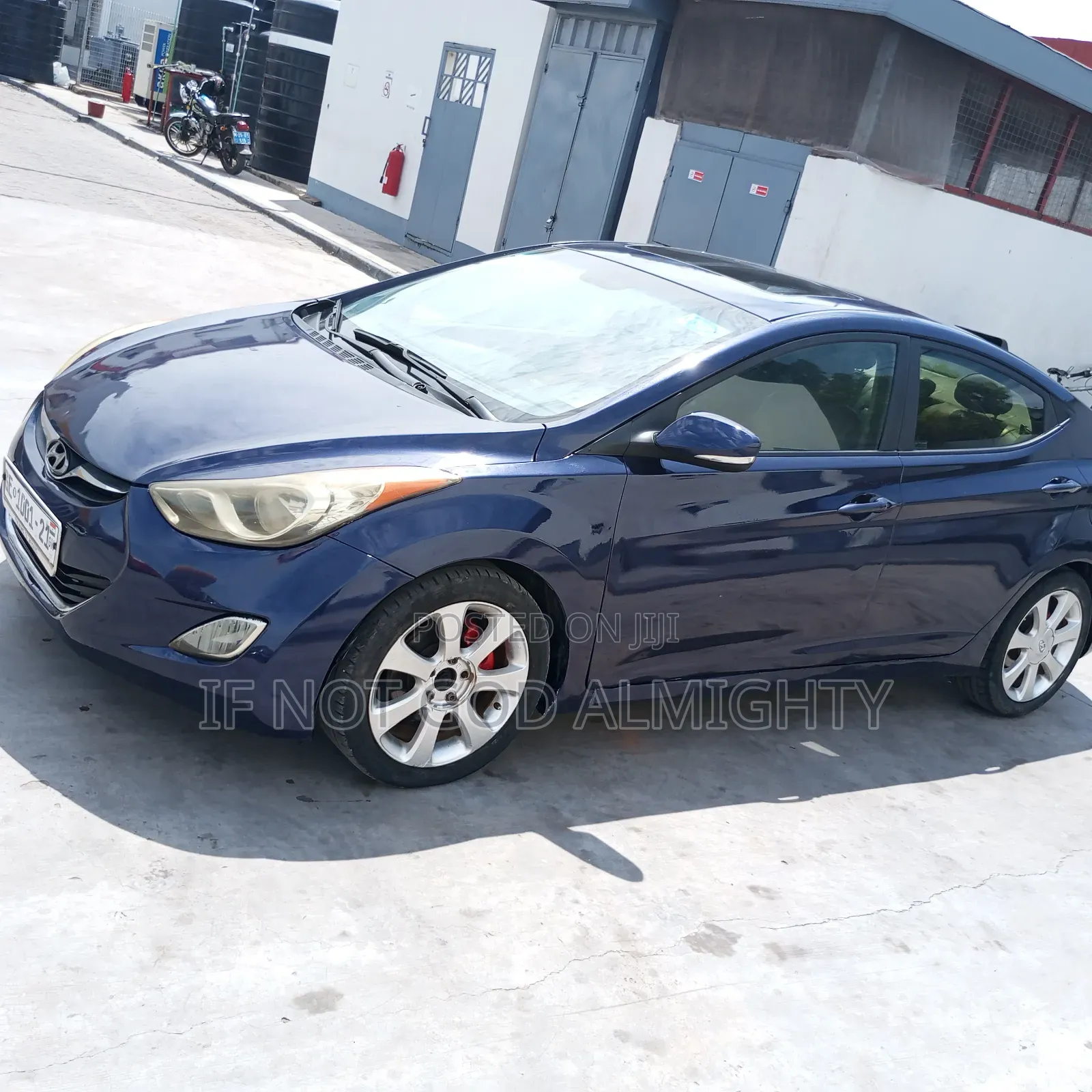 Hyundai Elantra 2013 Blue