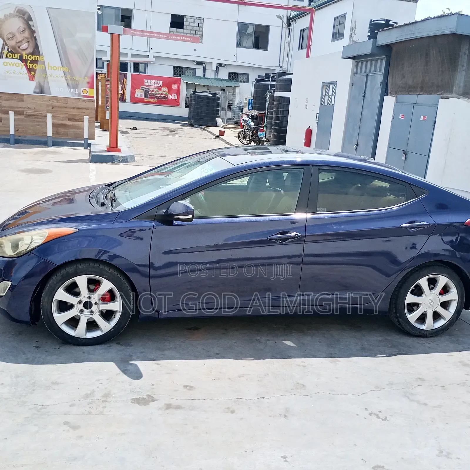 Hyundai Elantra 2013 Blue