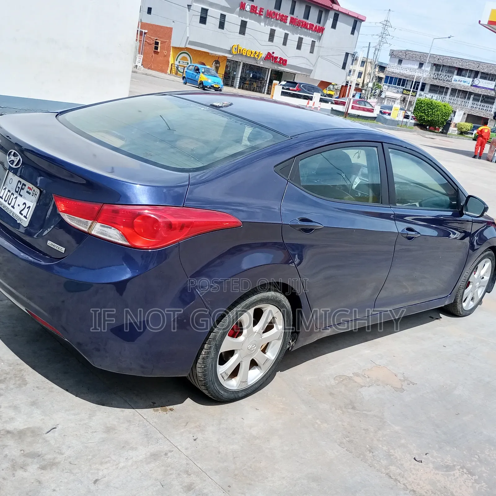 Hyundai Elantra 2013 Blue
