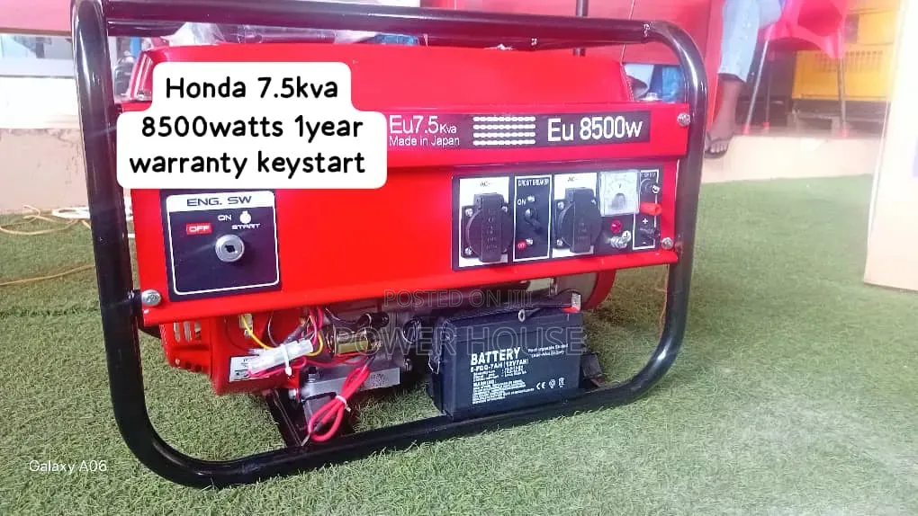 Honda 8500w Petrol Generator – Ideal for Homes, Shops Businesses