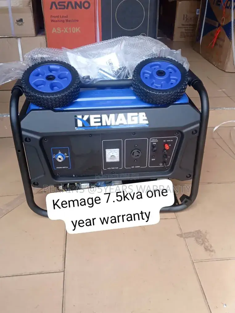 Kemage 7.5kva Generator –Powerful Fuel Efficient Backup Power 7.5kva