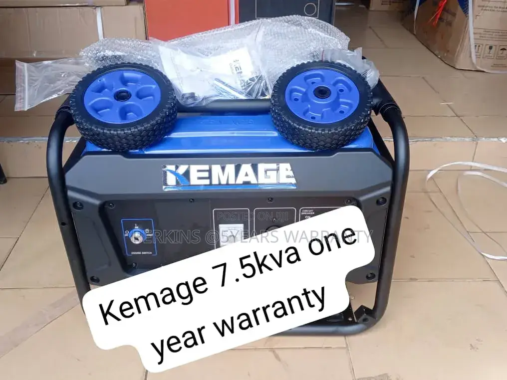 Original Kemage 7.5kva Petrol Generator for Home and Business 7.5kva