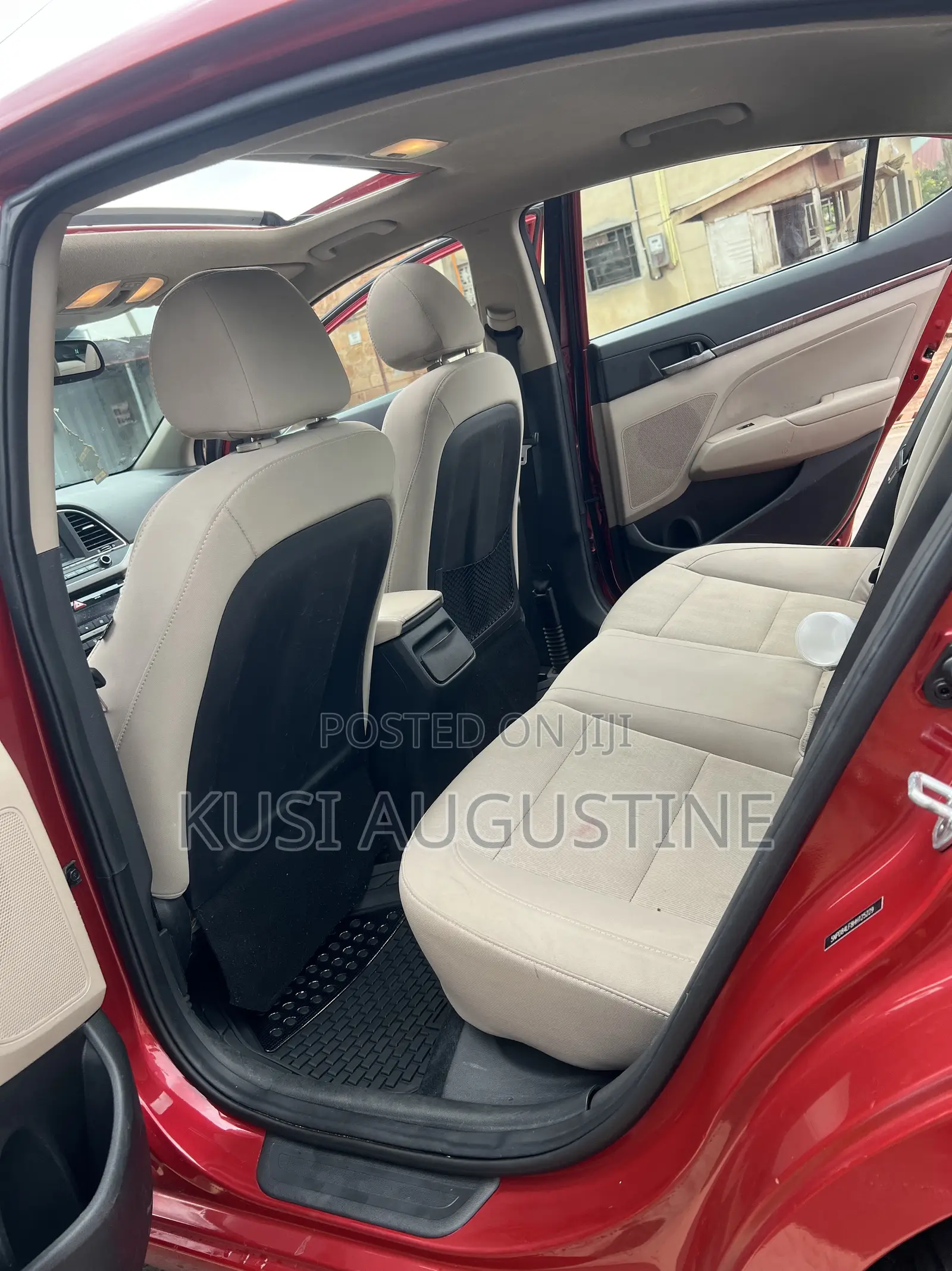 Hyundai Elantra Limited Sedan FWD (2.0L 4cyl 6A) 2017 Red