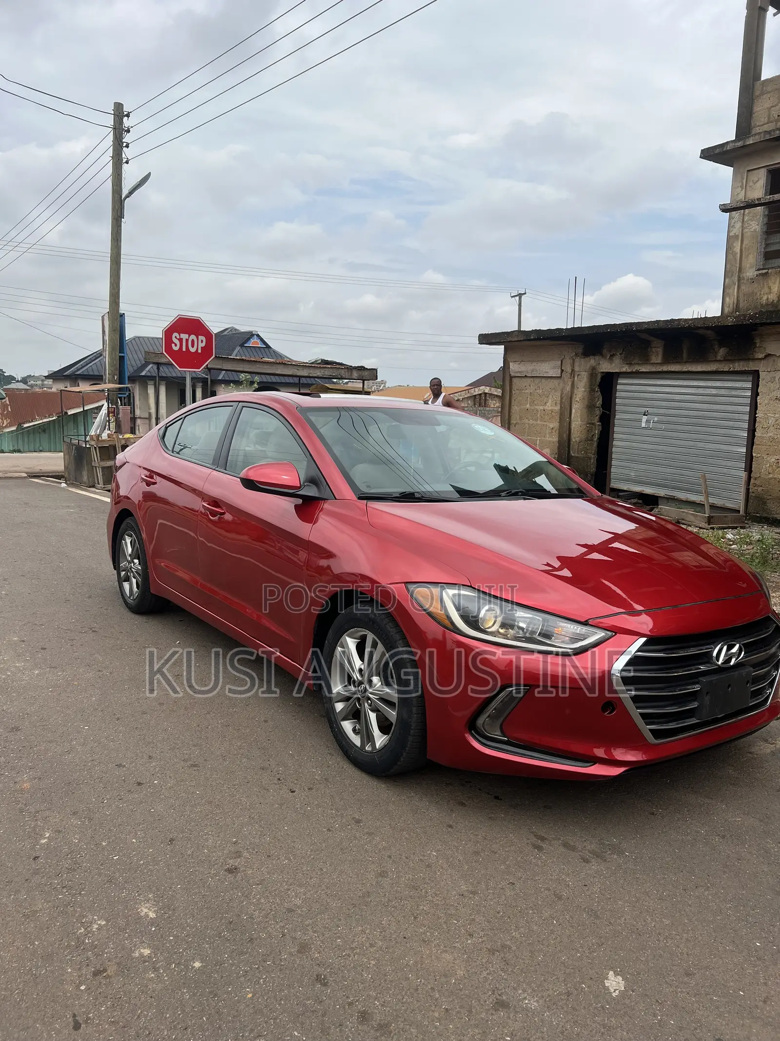 Hyundai Elantra Limited Sedan FWD (2.0L 4cyl 6A) 2017 Red