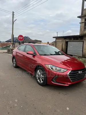 Hyundai Elantra Limited Sedan FWD (2.0L 4cyl 6A) 2017 Red