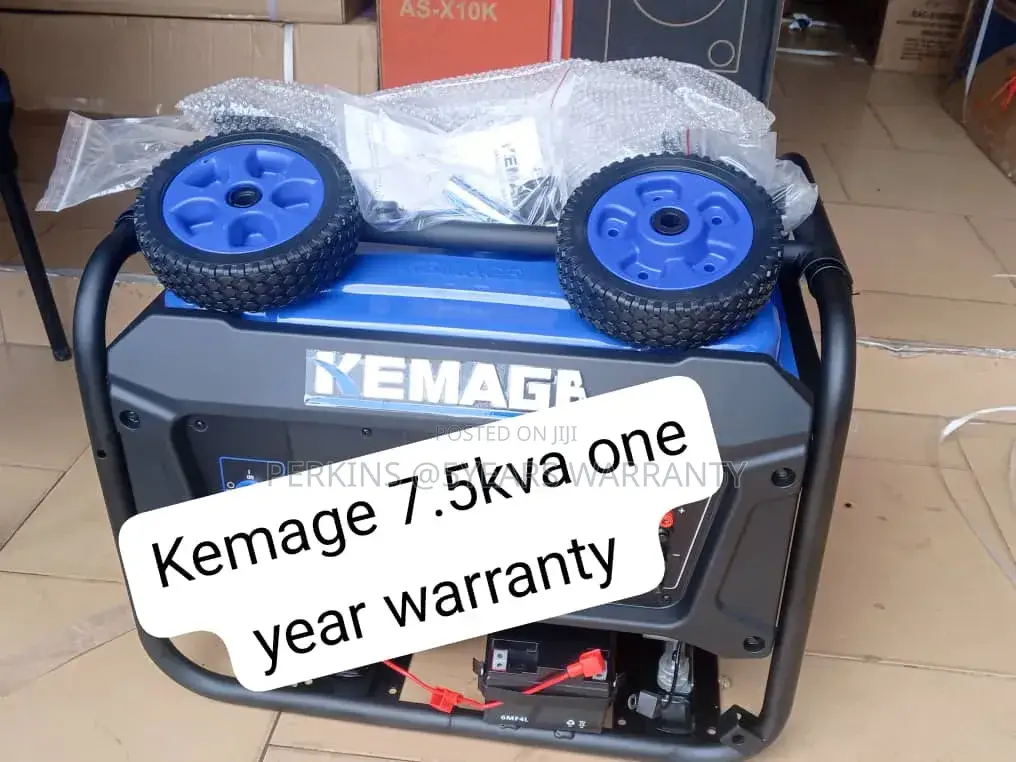 Kemage 7.5kva Portable Generator – Stable and Efficient Power 7.5kva