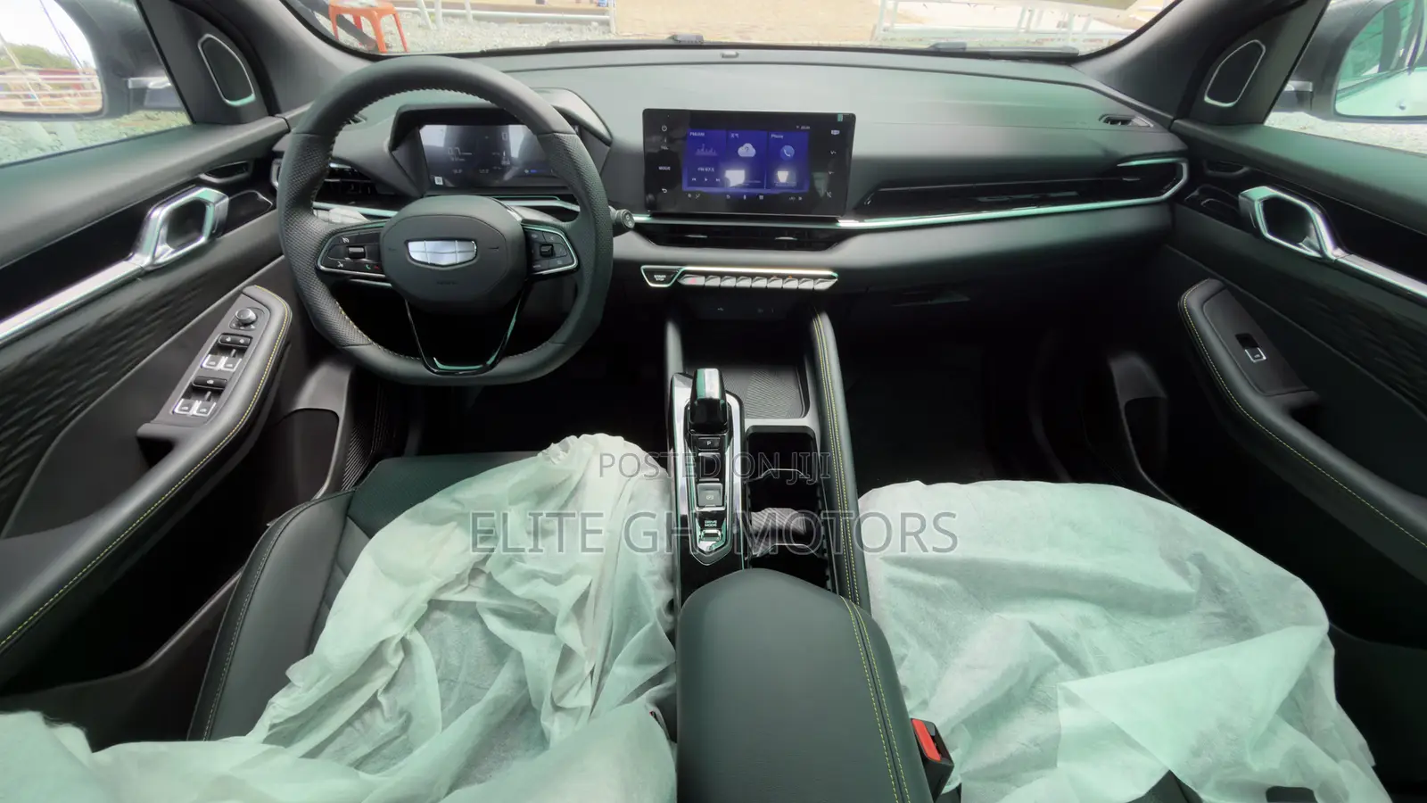 New Geely Coolray 2025 White