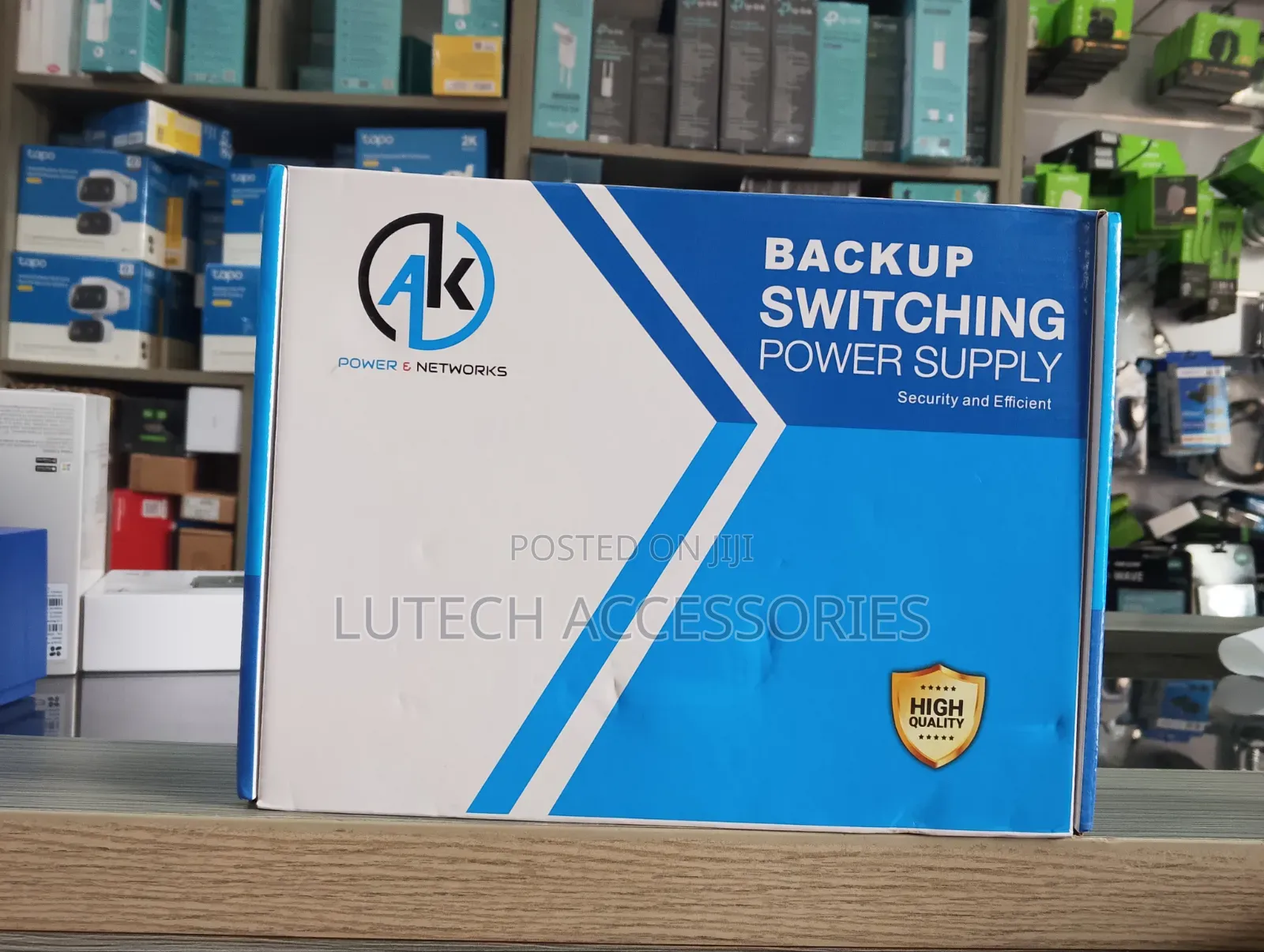 Ak 8port Backup Switch With Power Supply