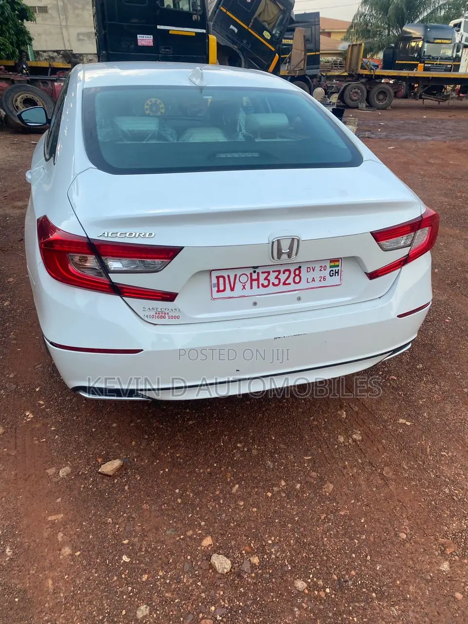 Honda Accord Sport (1.5L 4cyl Turbo 6M) 2019 White