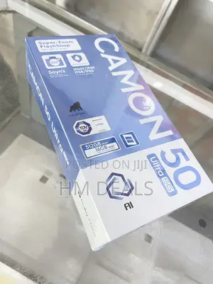 New Tecno Camon 50 Ultra 512 GB Black