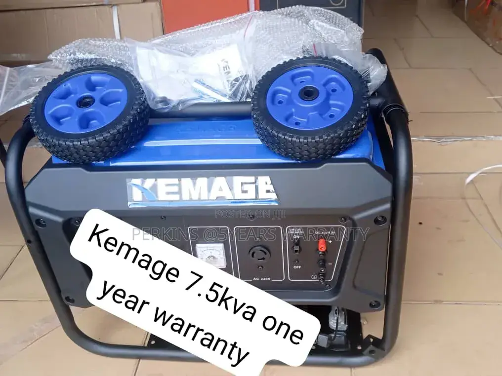 Heavy-Duty Kemage 7.5kva Generator for Commercial Use 7.5kva