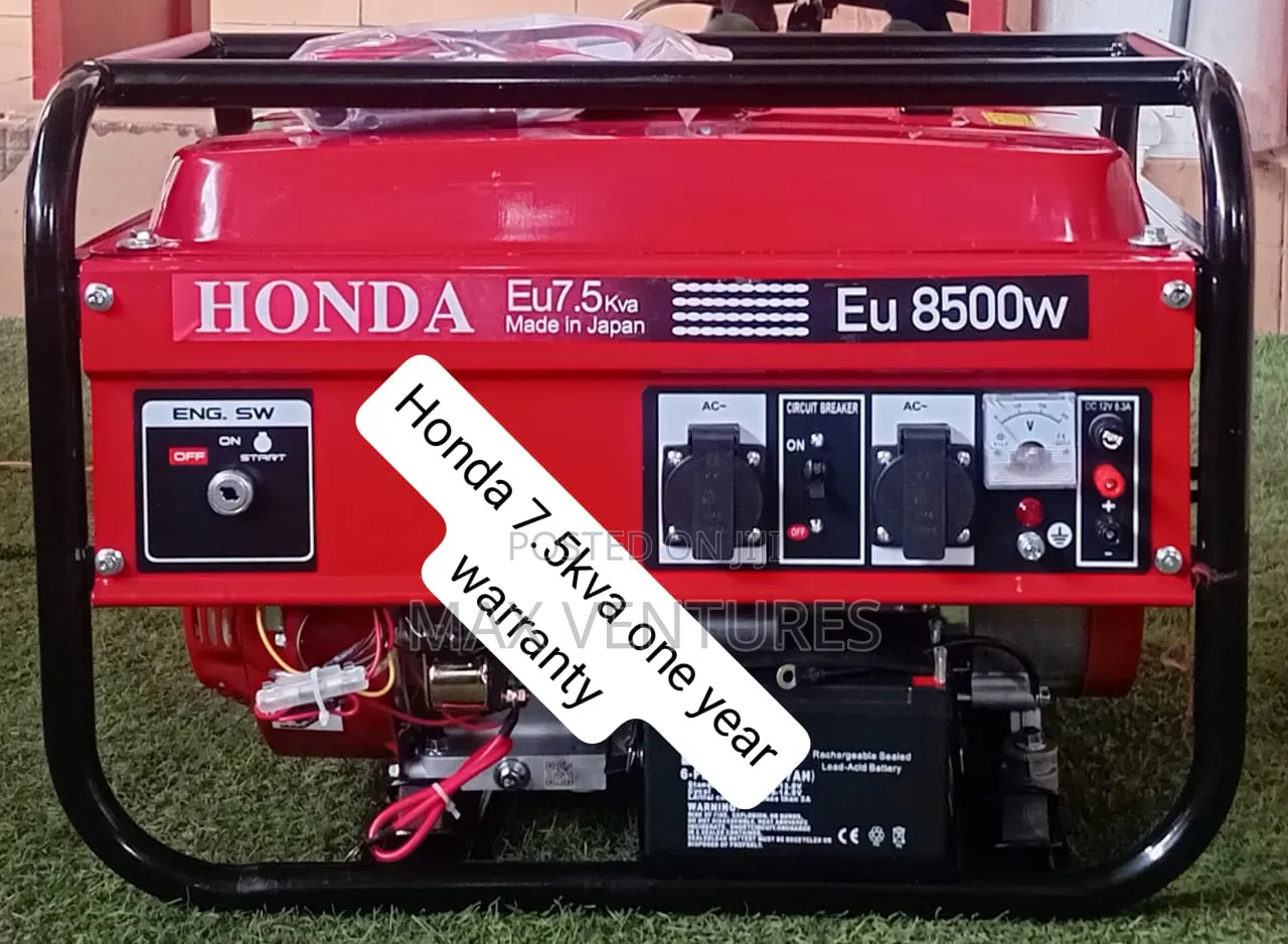 Honda 7.5kva Generator – Stable Power Supply7.5kva