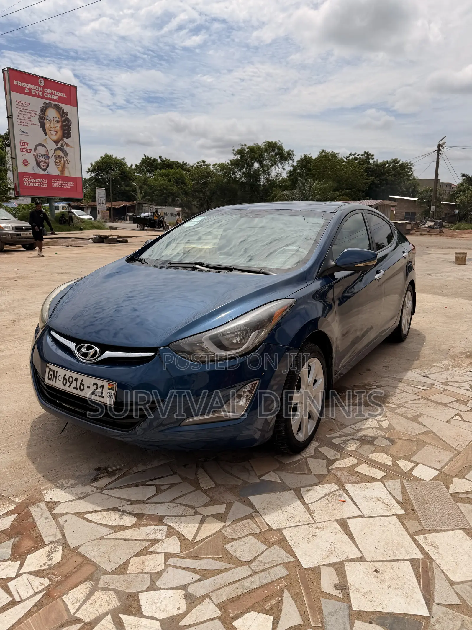 Hyundai Elantra 2013 Blue