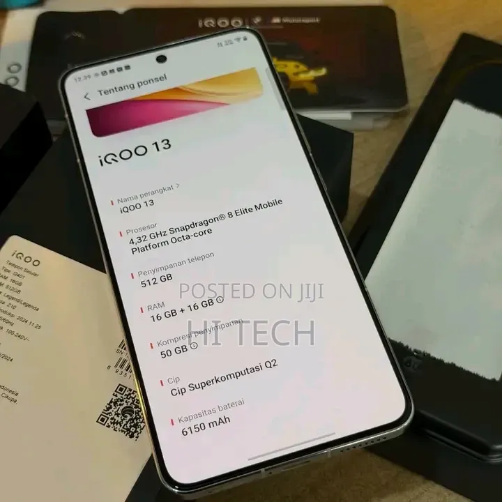 Vivo iQOO 13 512 GB Gray