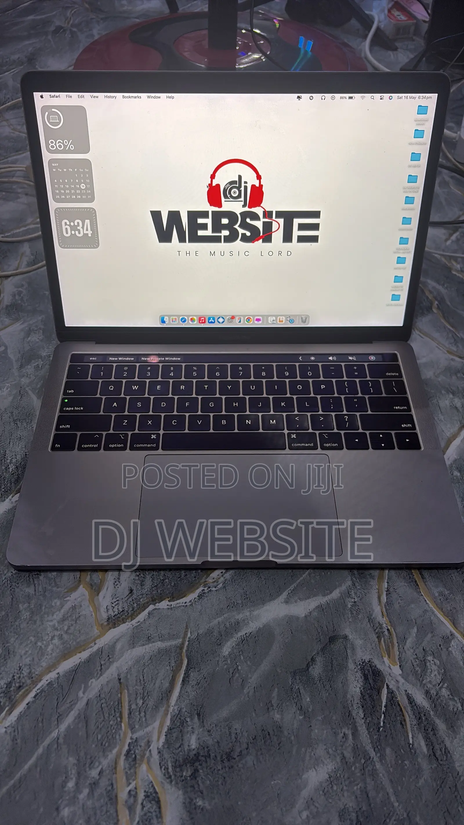 Laptop Apple MacBook Pro 2019 16GB Intel Core i7 SSD 512GB
