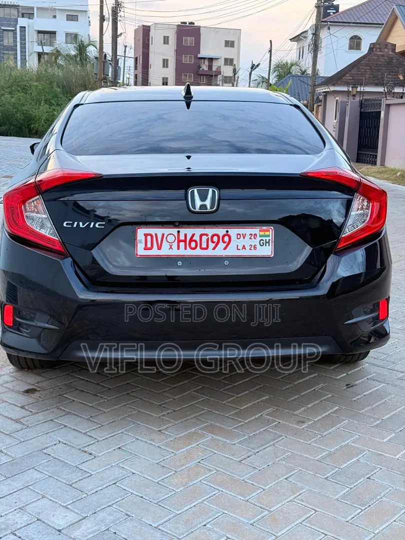 Honda Civic EX Sedan 2018 Black