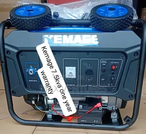 Kemage 7.5kva Generator – Heavy Duty Performance7.5kva