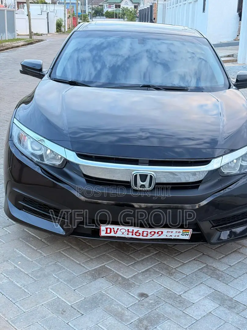 Honda Civic EX Sedan 2018 Black